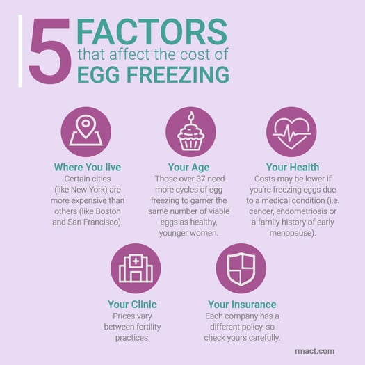 How Much Money Does It Cost To Freeze Your Eggs